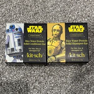 NIB Star Wars Blue and Gold Shampoo and Conditioner Bars